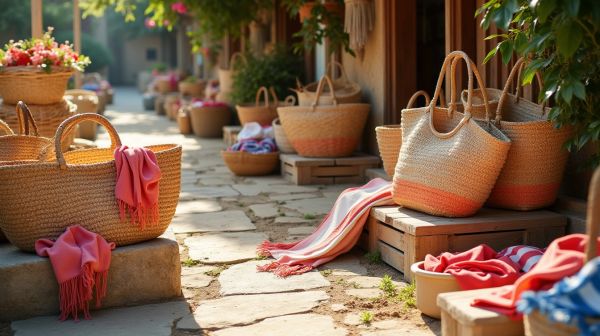 Paniers et cabas femme : s'approvisionner en gros pour l'été
