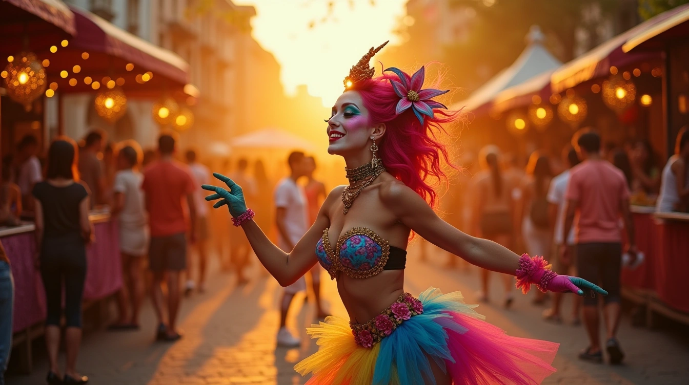 Tendances phares du maquillage festival